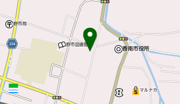 香南市役所西事務所の地図画像