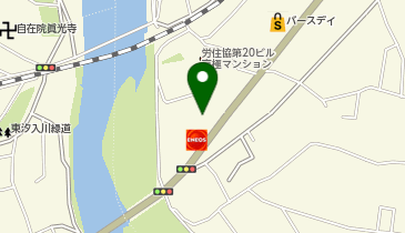 ブリュービルの地図画像