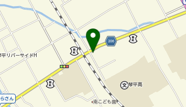 県信ビルの地図画像