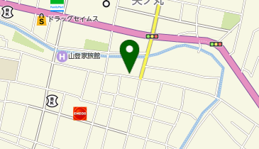 山川ファッションビルの地図画像