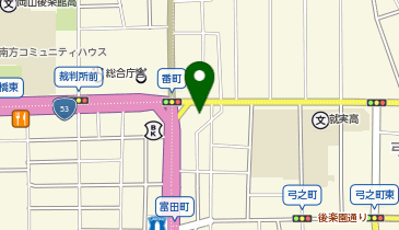 弓之町シティセンタービルの地図画像