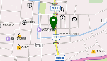 両備津山ビルの地図画像