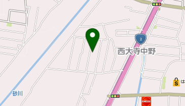 センターフィールドCの地図画像