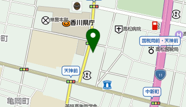 県交通ビルの地図画像