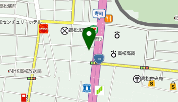 いちご高松ビルの地図画像