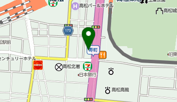 香川県JAビルの地図画像