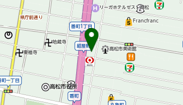 高松大同生命ビルの地図画像