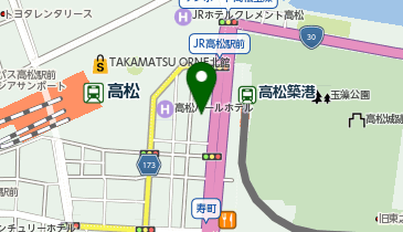 日本生命高松駅前ビルの地図画像