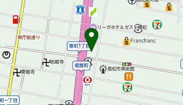 高松フコク生命ビルの地図画像