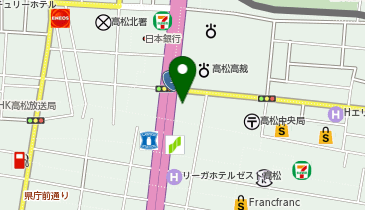 高松センタービルの地図画像