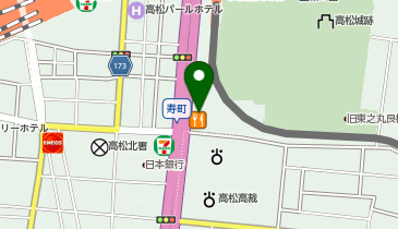高松中央通りビルの地図画像