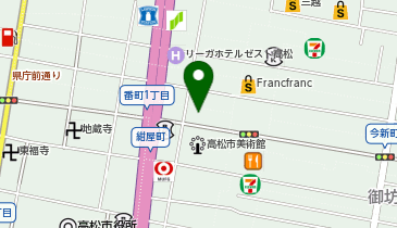損保ジャパン高松ビルの地図画像