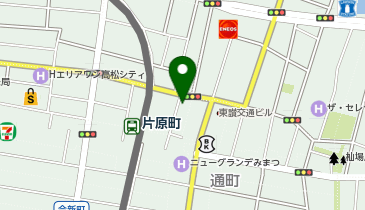 香食ビルの地図画像