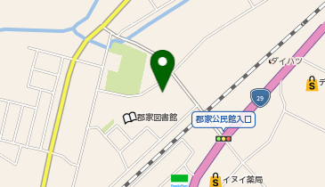 八頭町郡家老人福祉センターの地図画像