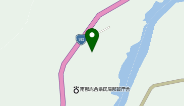 那賀町林業ビジネスセンターの地図画像