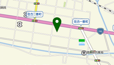 佐古クレストビルの地図画像