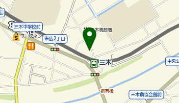 三木駅前ビルの地図画像