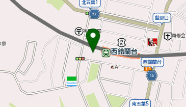 西鈴神鉄ビルの地図画像