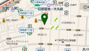 神戸御幸ビルの地図画像