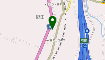 ハタダビルの地図画像
