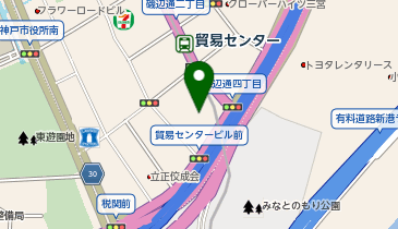 神戸商工貿易センタービルの地図画像