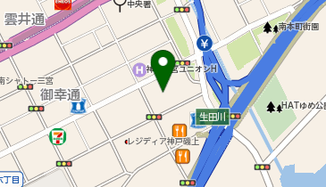 三宮グランドビルディングの地図画像