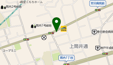 ハリマ新神戸ビルの地図画像