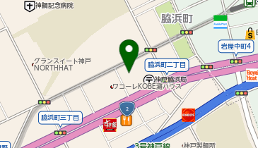 現代神戸ビルの地図画像