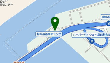 摩耶大橋基部事務所の地図画像