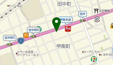 ルート2甲南ビルの地図画像