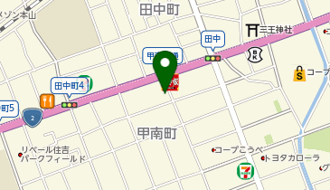 HIRANOビルの地図画像