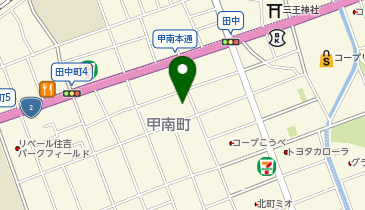 西尾ビルの地図画像