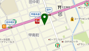 養老甲南ビルの地図画像