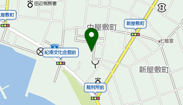 田辺市社会福祉センターの地図画像
