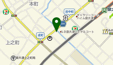 泉大津辻野ビルの地図画像