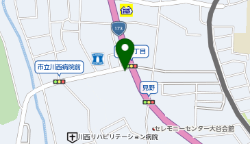 米田第一ビルの地図画像