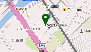 出来島ビルの地図画像