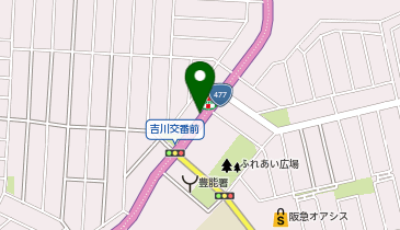 とんがリぼうしビルの地図画像