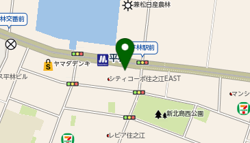 中野ビルの地図画像