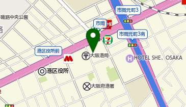 松竹ビルの地図画像