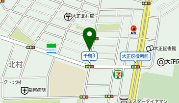 為西ビルの地図画像
