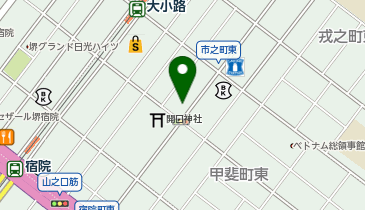 UESビルの地図画像