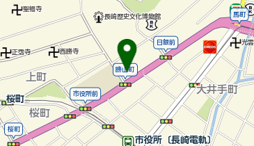 長崎勝山37ビルの地図画像