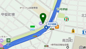 堺東EH第二ビルの地図画像