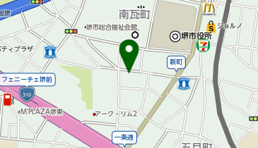 上埜ビルの地図画像