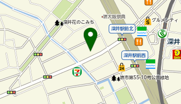 ハーフビルの地図画像