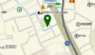 沙羅樹ビルの地図画像