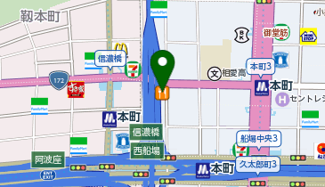 SD本町ビルの地図画像