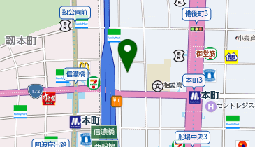 本町YSビルの地図画像