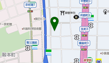 井門瓦町ビルの地図画像